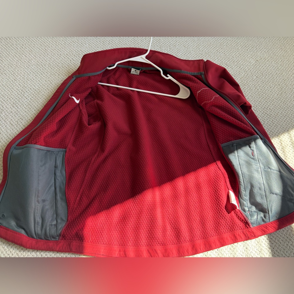 Nike Red Arkansas Razorbacks Zip-Front Jacket - Picture 3 of 4